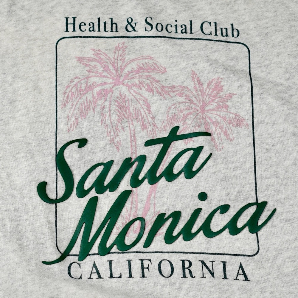 Abercrombie & Fitch Santa Monica Graphic Sweatshirt Soft A&F Collection – Size L - Picture 6 of 17